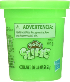 Imagen de Slime de play doh lata de 6 cms color verde