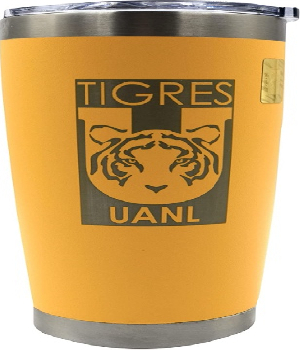 Imagen de Termo del club Tigres de nuevo leon capacidad mas de medio litro