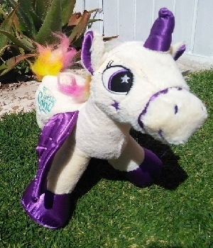 Imagen de Unicornio de peluche morado so cute mediano 30 cms numero 0