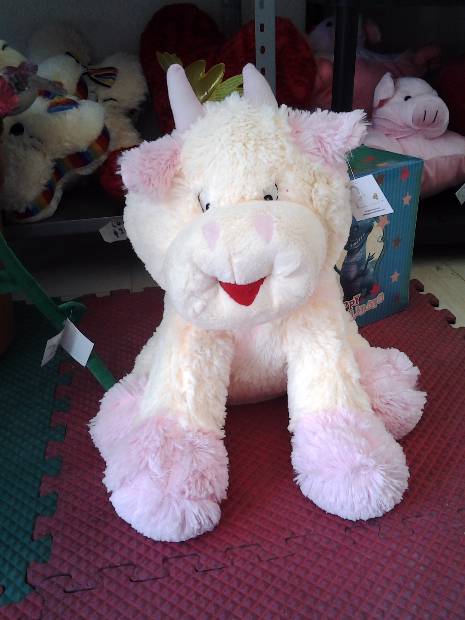 Imagen de Vaca de peluche 50 centimetros numero 3