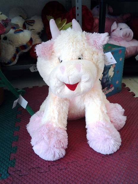 Imagen de Vaca de peluche 50 centimetros numero 2