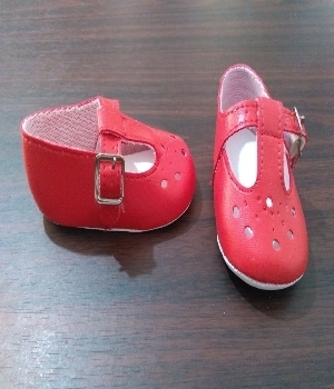 Imagen de Zapatitos vinipiel rojos para beb&eacute; mod960 numero 0
