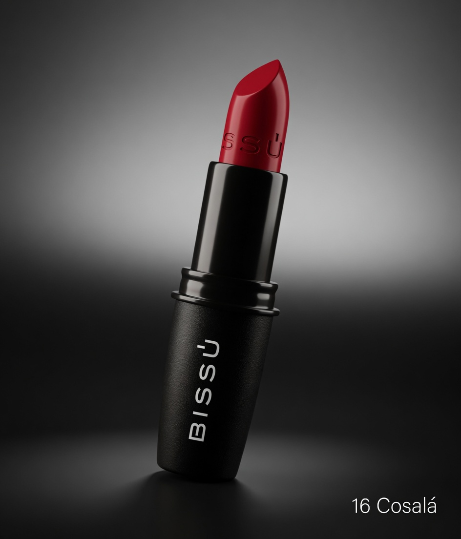 Imagen de Pack 4 Piezas Labial Bissú 16 Cosalá Rojo Vibrante | Envío Gratis numero 1