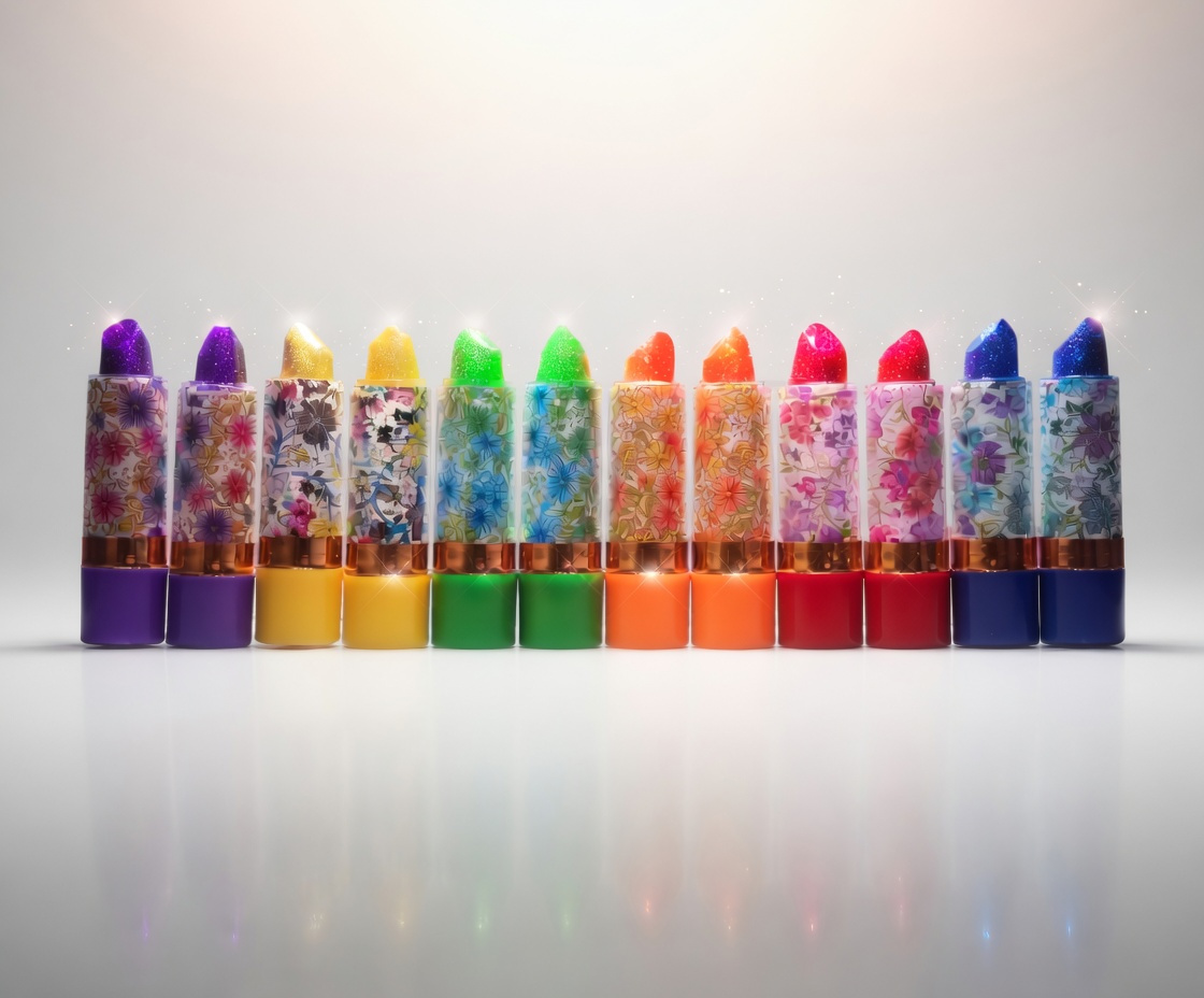 Imagen de Set de 12 Labiales Mágicos en Colores Intensos y Fantásticos numero 0